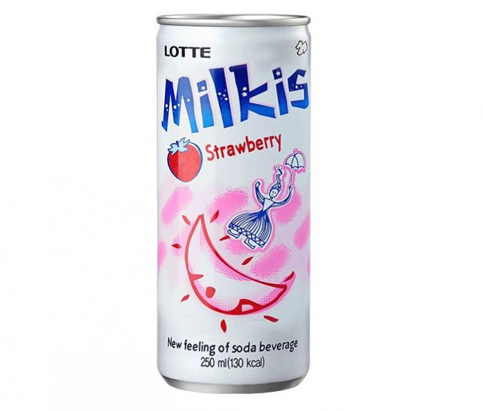 Напій Strawberry Milkis Lotte 0,25 л