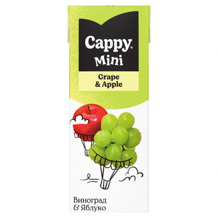 Сік Cappy mini Виноград-яблуко 0,2 л