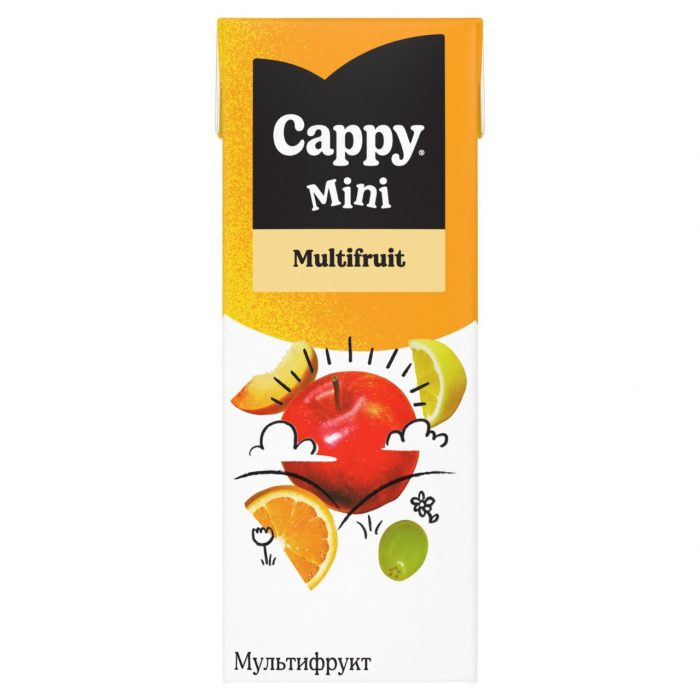 Сік Cappy mini Мультифрукт 0,2 л